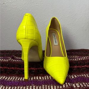 Neon Steve Madden Heels